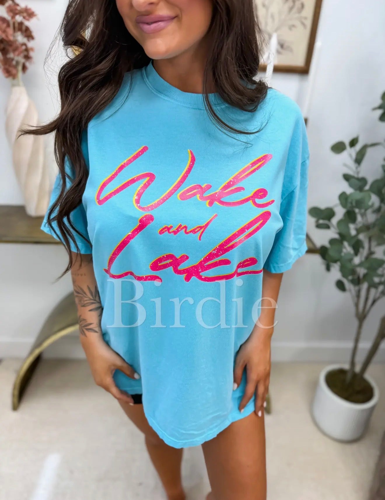 Wake & Lake Graphic Tee