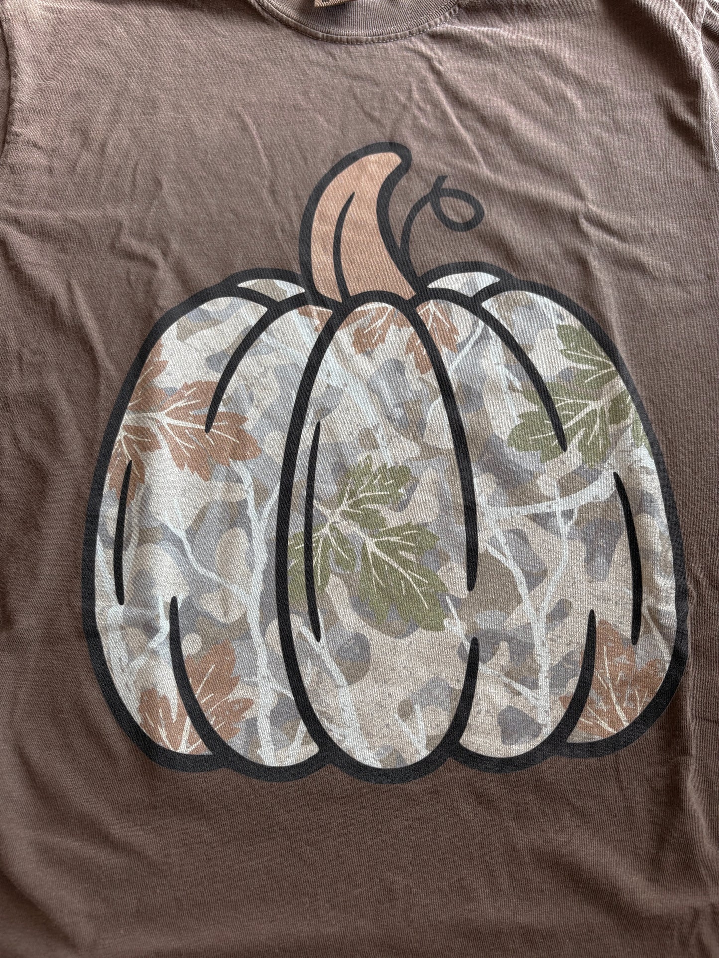 Camo Pumpkin Tee
