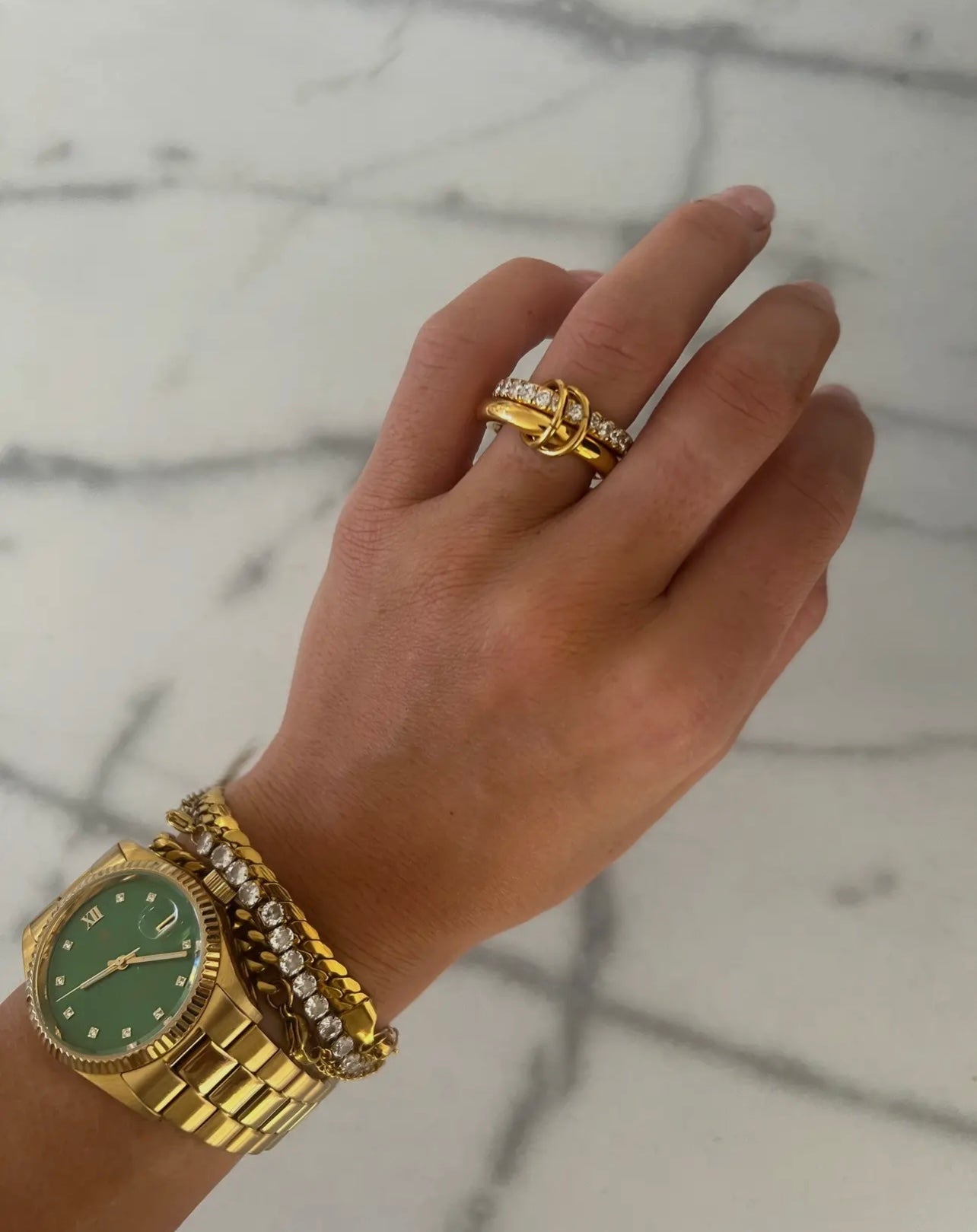 Grace Ring by Chansutt Pearls