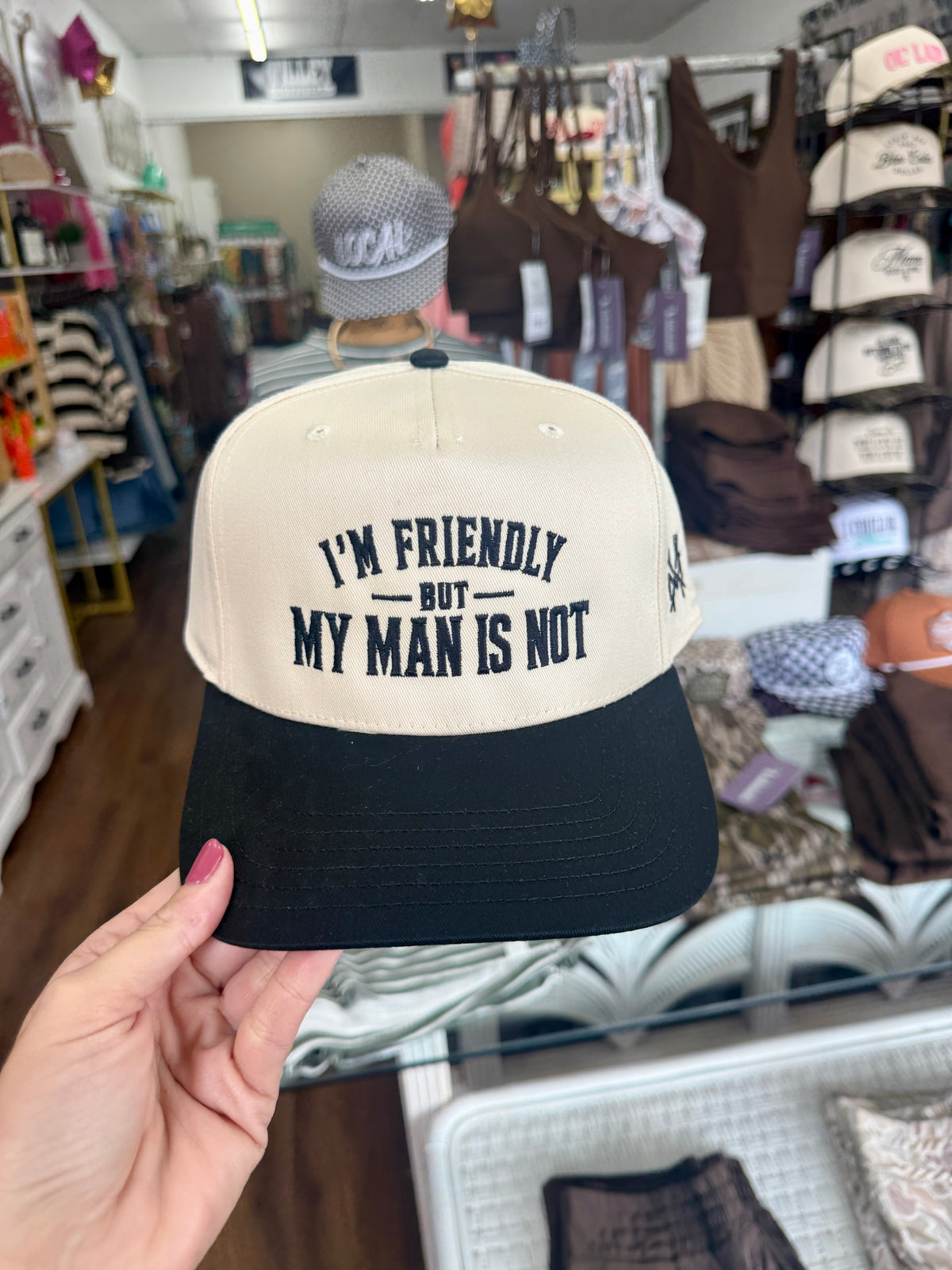 I’m Friendly My Man Is Not Hat