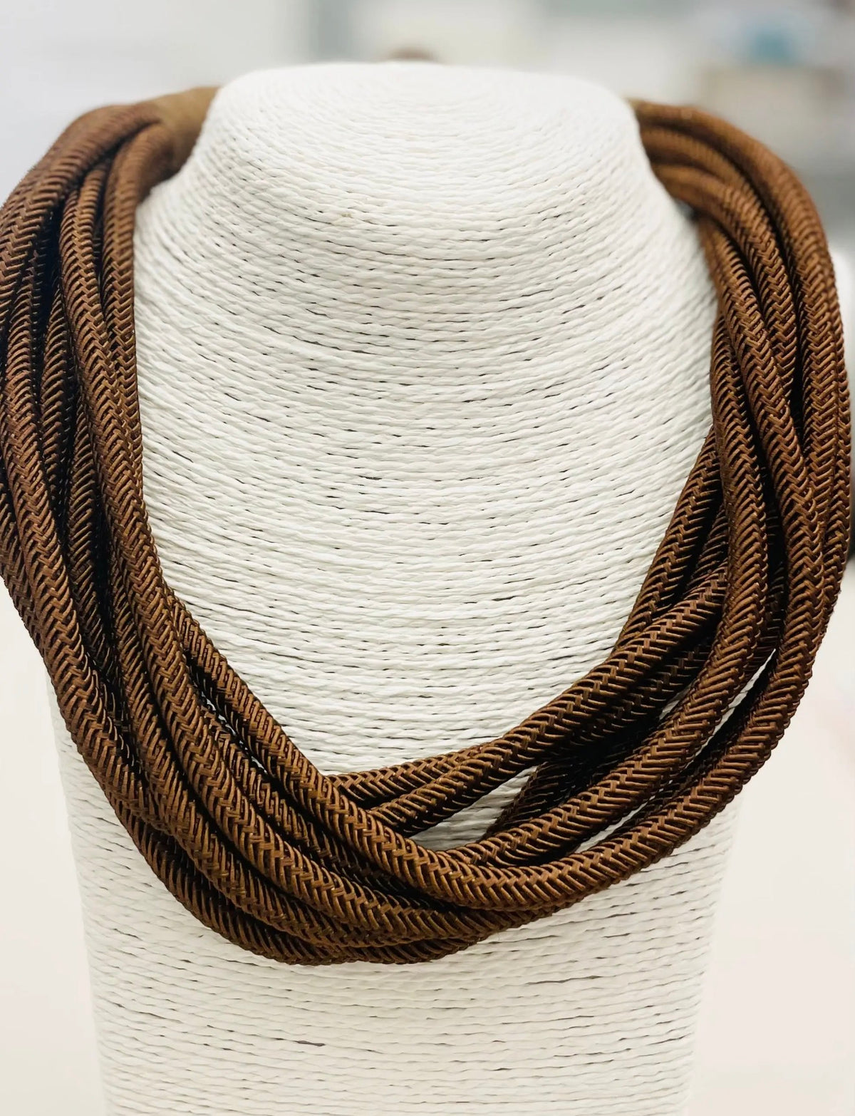 Rope Necklace - Chocolate