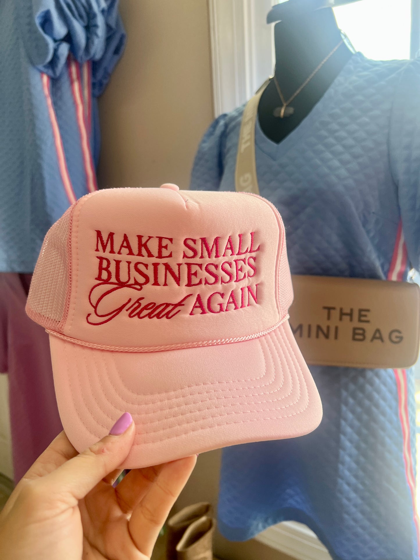 Make Small Businesses Great Again Hat