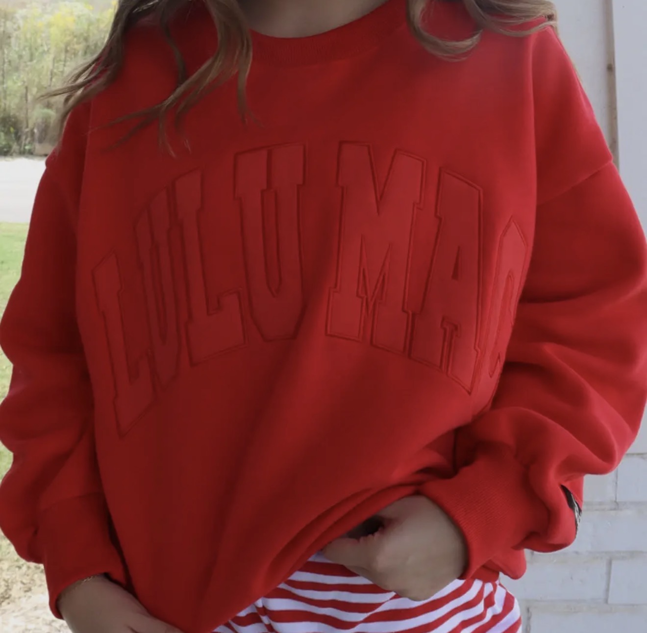 Lulumac Red Sweatshirt