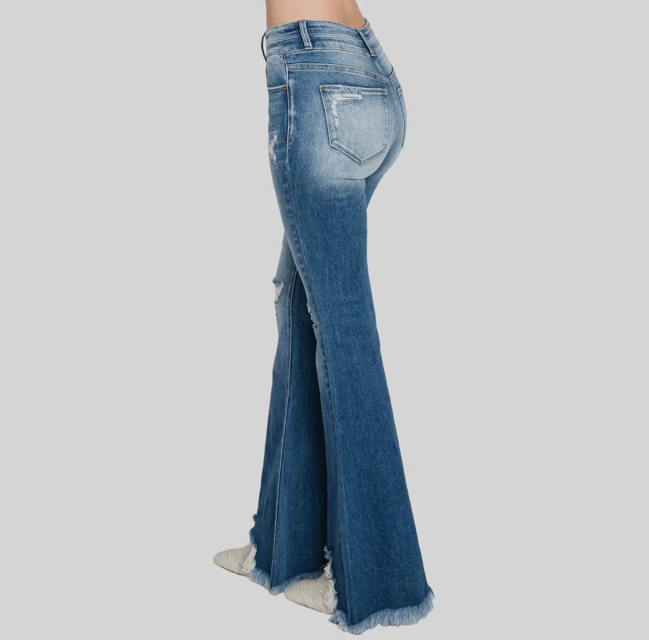 Taylor Flare Jeans - Medium Wash