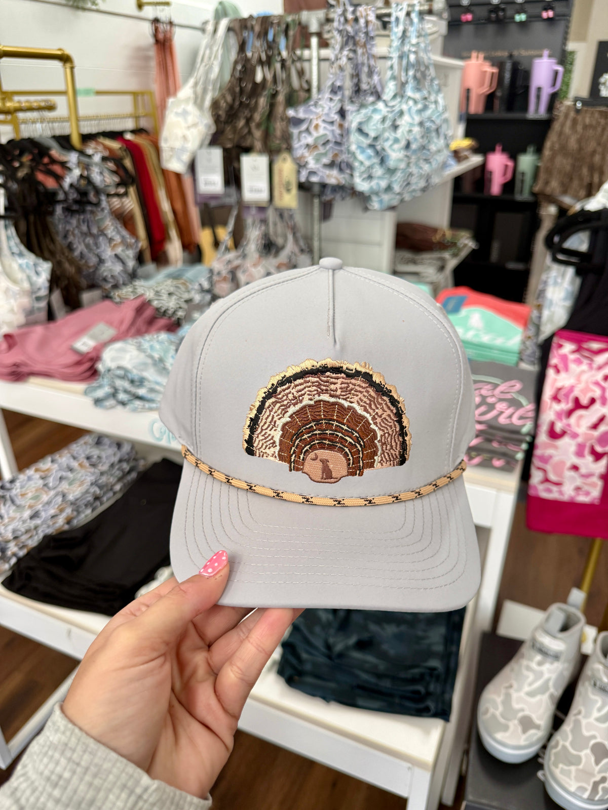 Local Girl Turkey Mount Rope Hat