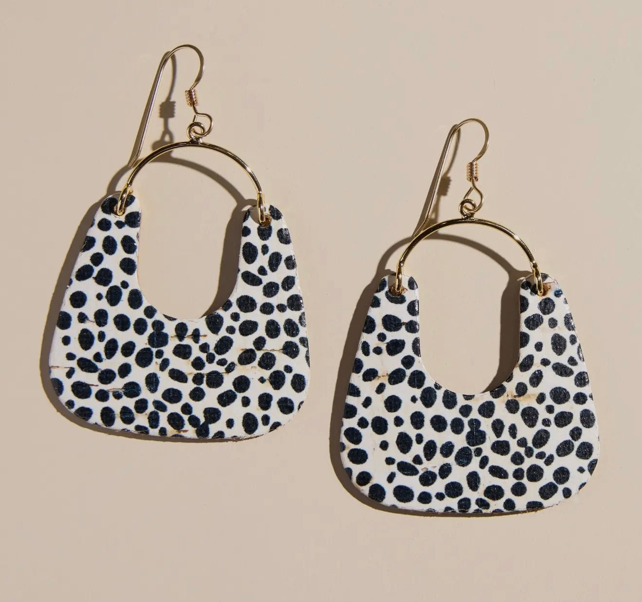 Nickel & Suede Speckled Cork Noras