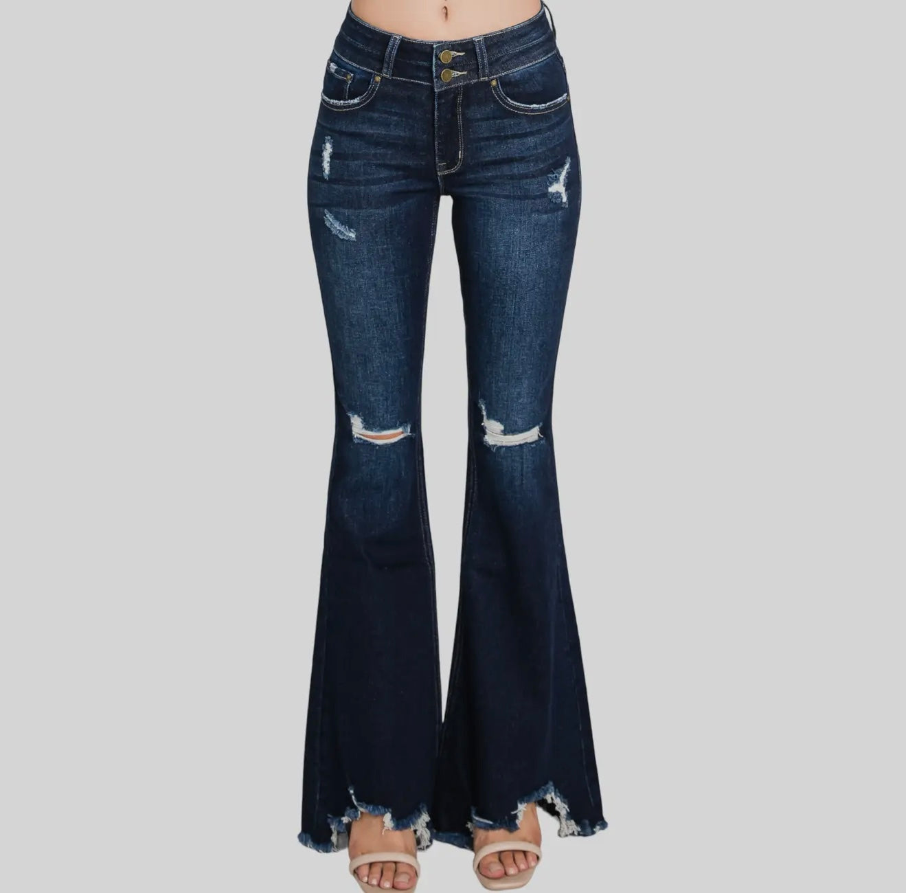 Taylor Flare Jeans - Dark Wash