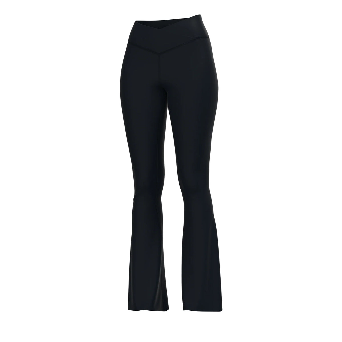 Local Girl Flare Leggings-Black