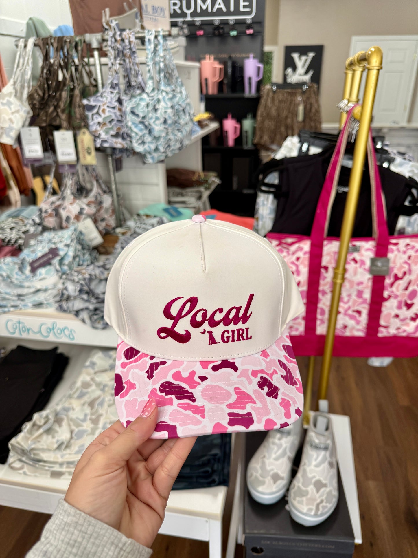 Local Girl Retro Script Hat