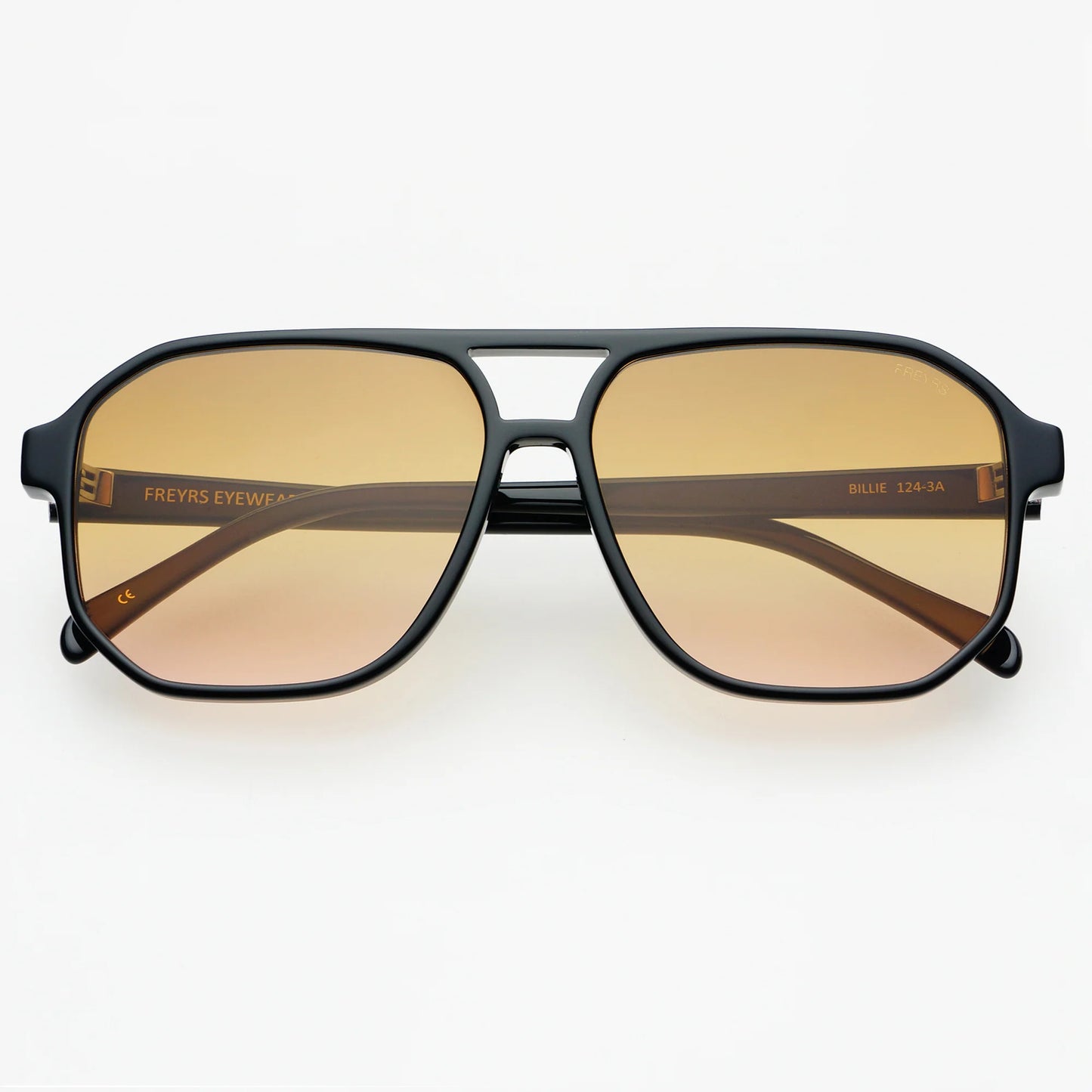 Billie Aviator Sunglasses Black