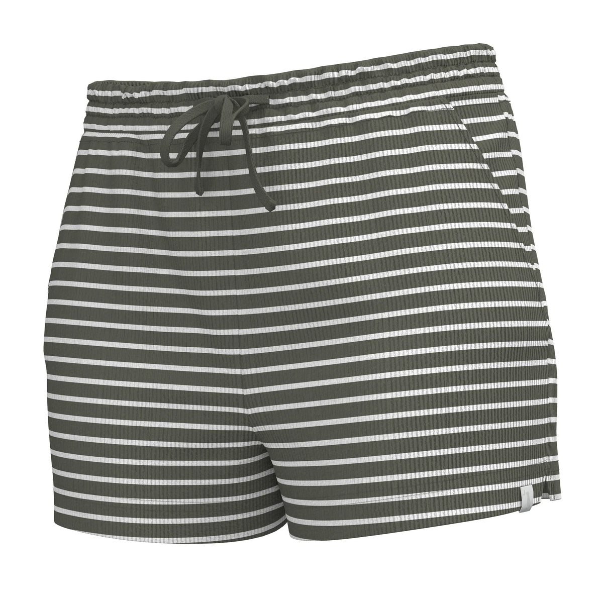 Local Girl Revive Shorts-Olive