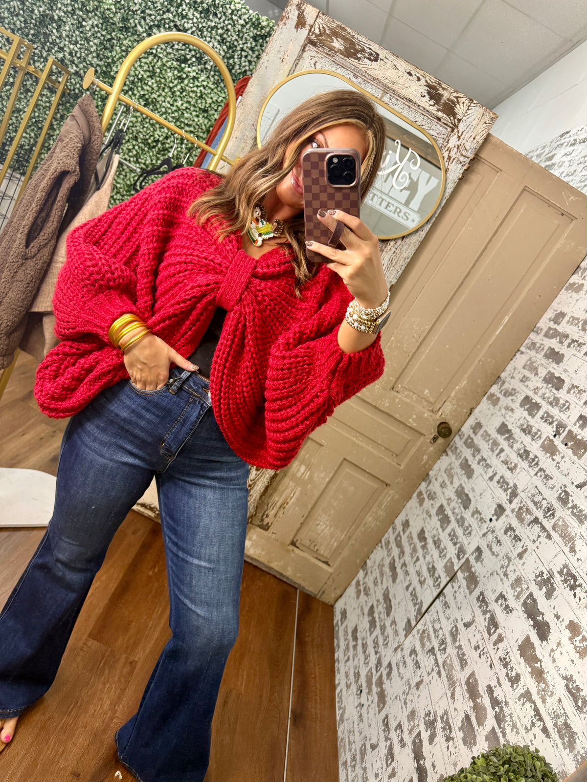 The Belle Chunky Knot Sweater (3 Colors)
