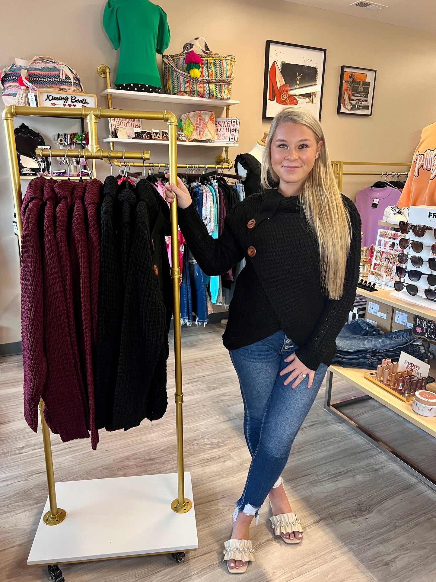 Suzanne Asymmetrical Wrap Sweater