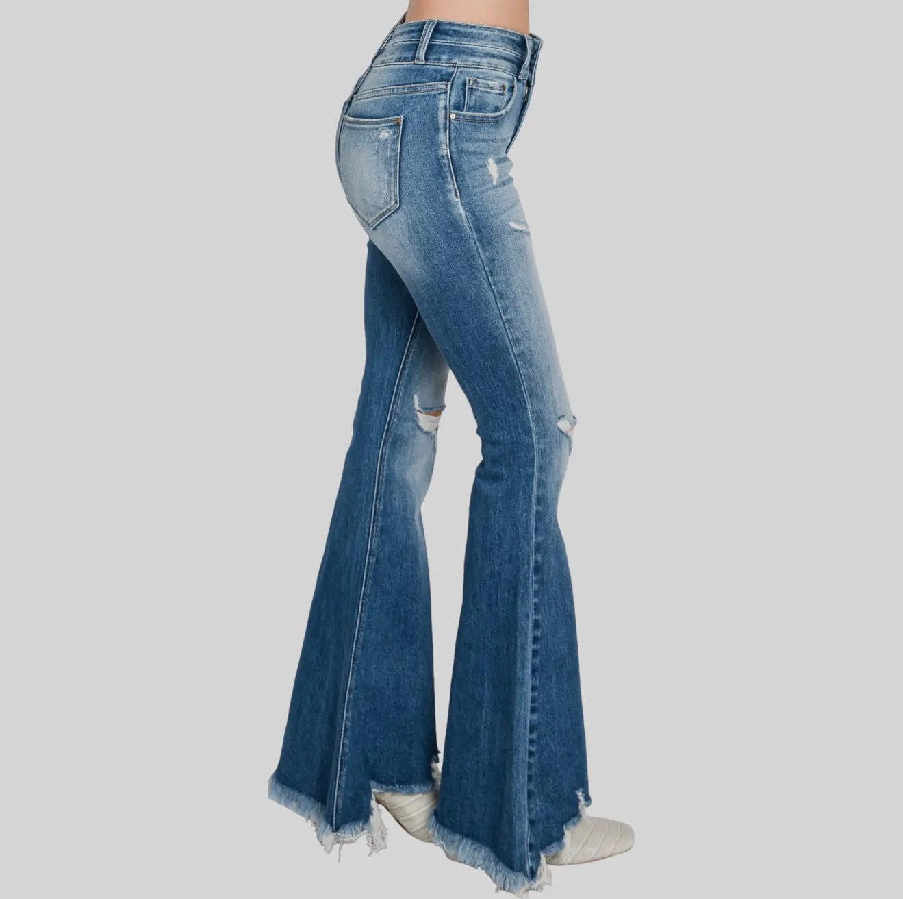 Taylor Flare Jeans - Medium Wash