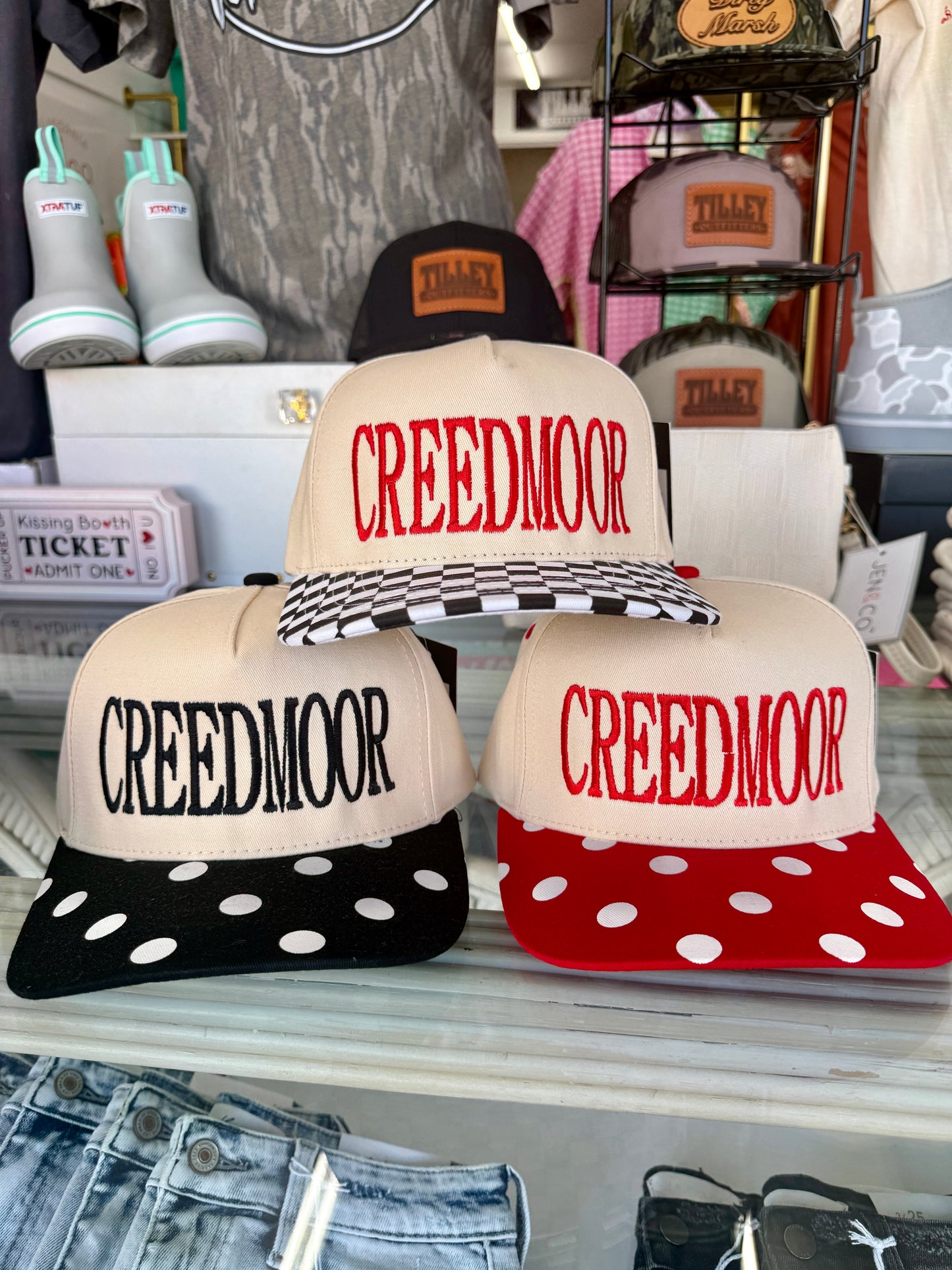 Creedmoor Embroidered Hats