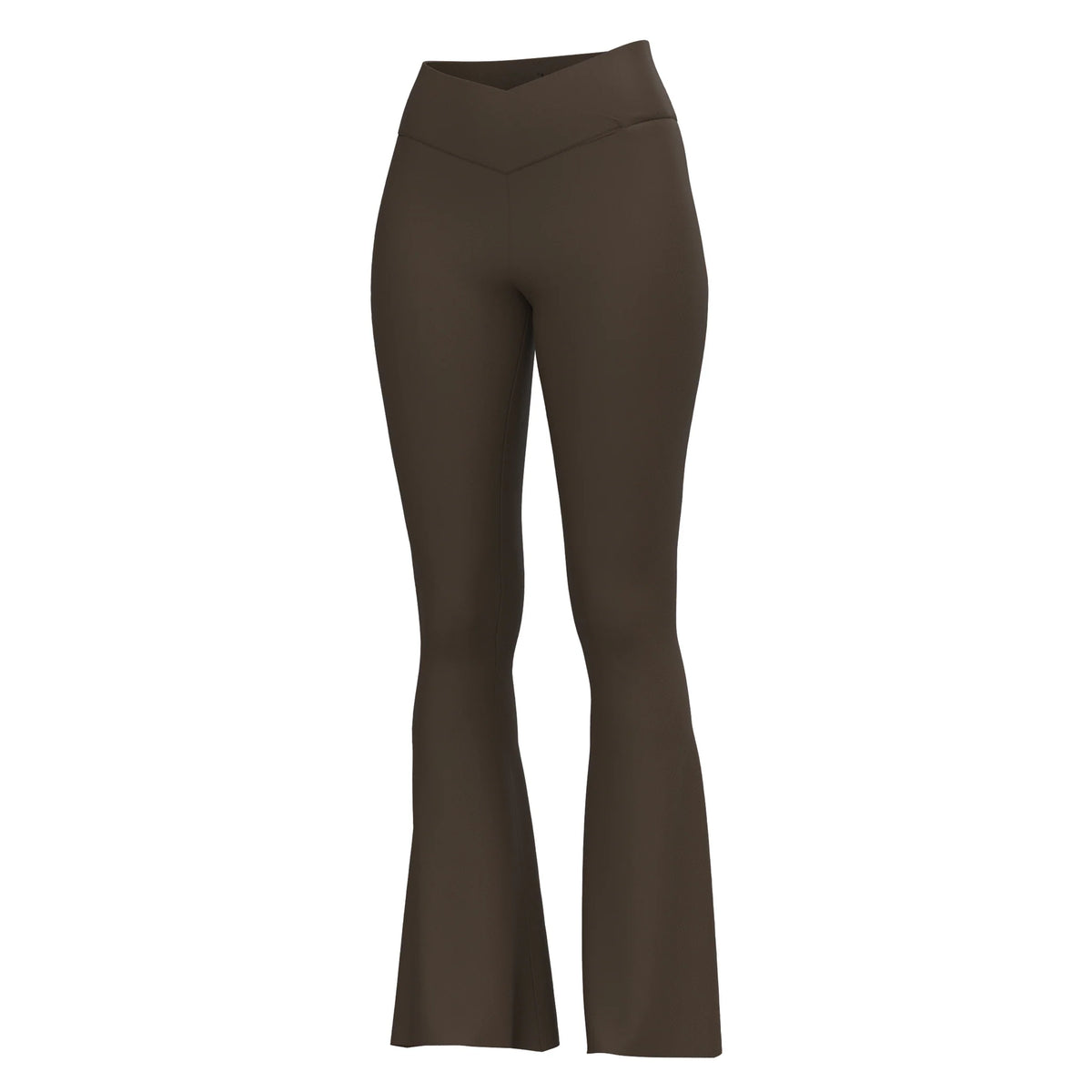 Local Girl Flare Leggings-Espresso