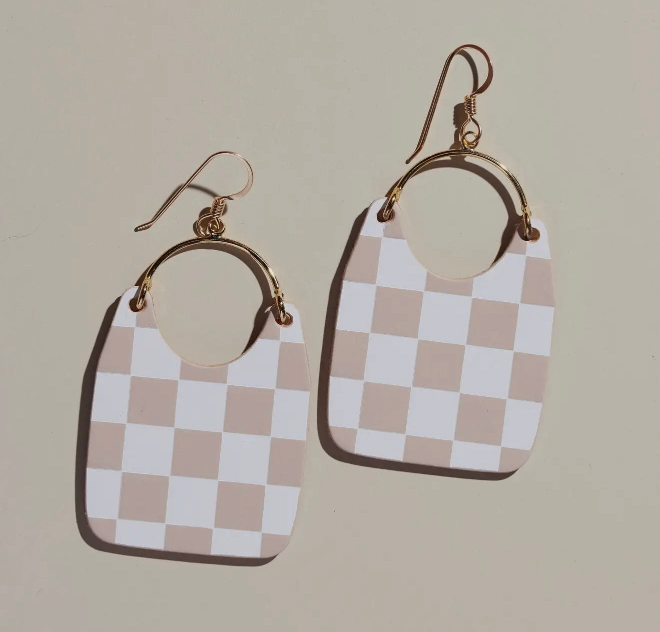 Nickel & Suede Soft Sand Checkmate Charlies