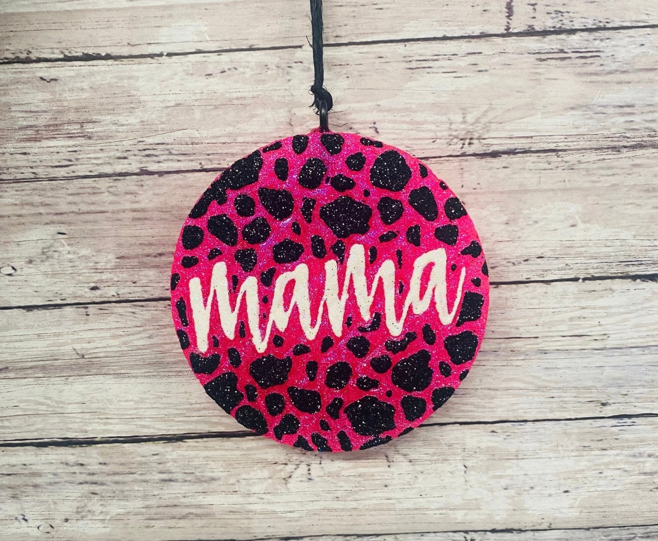 Mama Cow print Circle