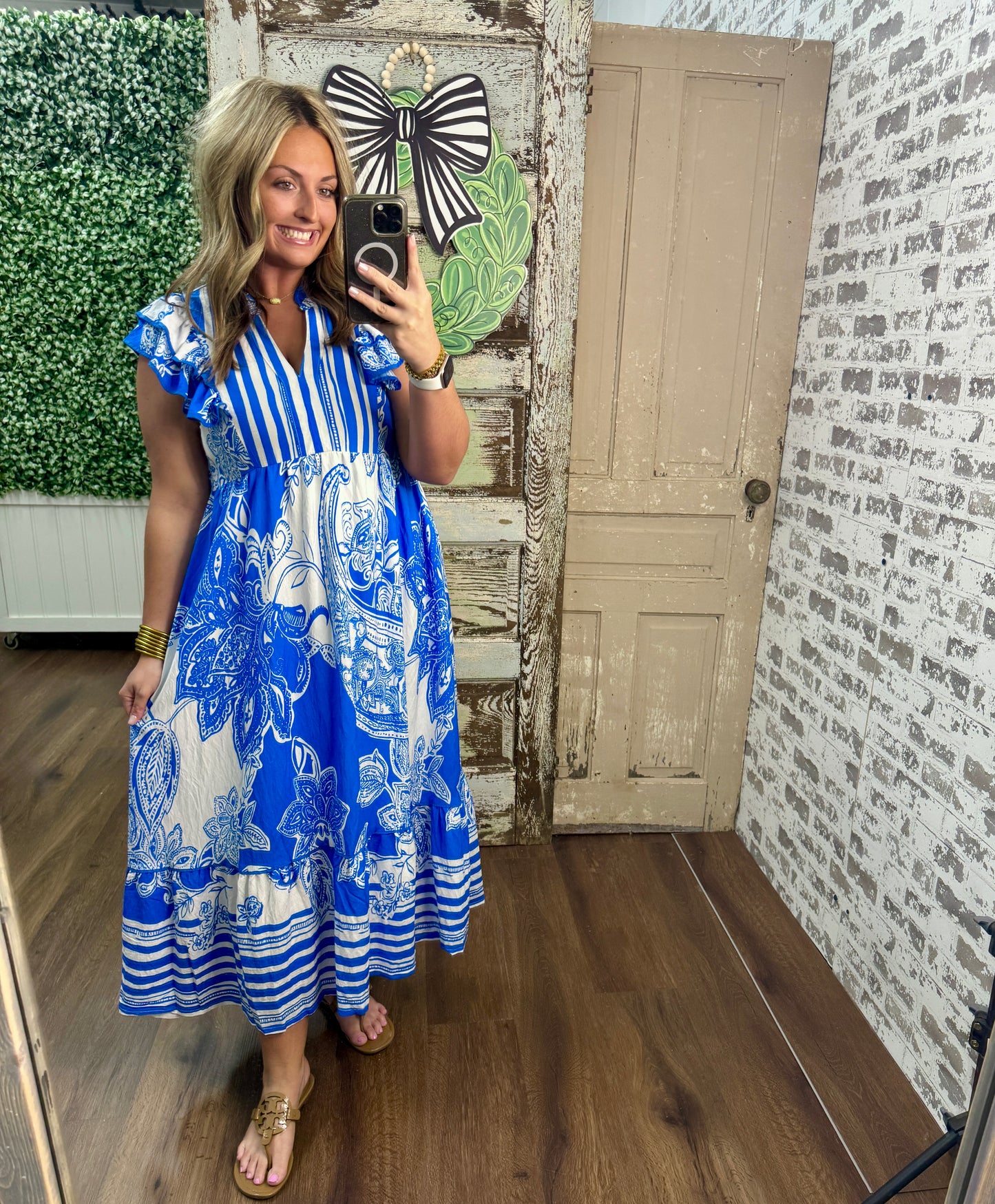 Ocean Breeze Maxi Dress