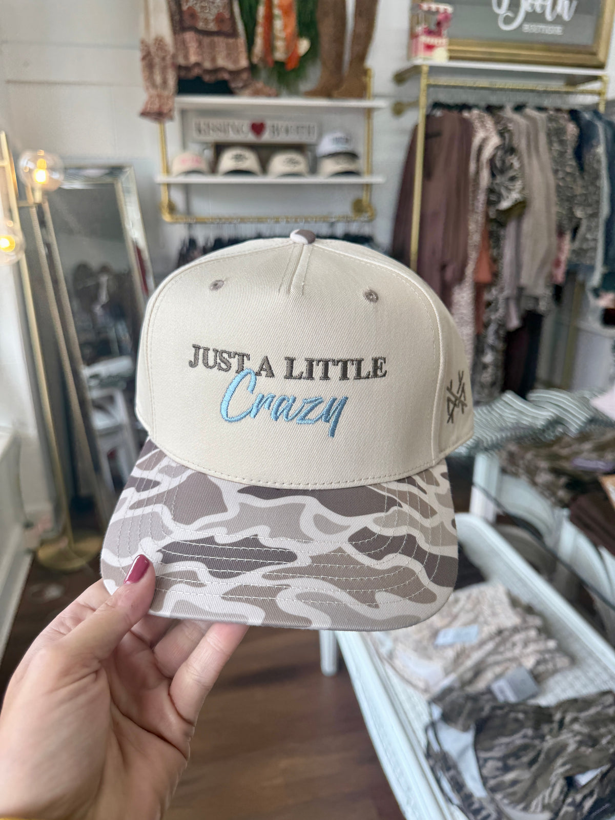 Just A Lil Crazy Hat (2 Colors)