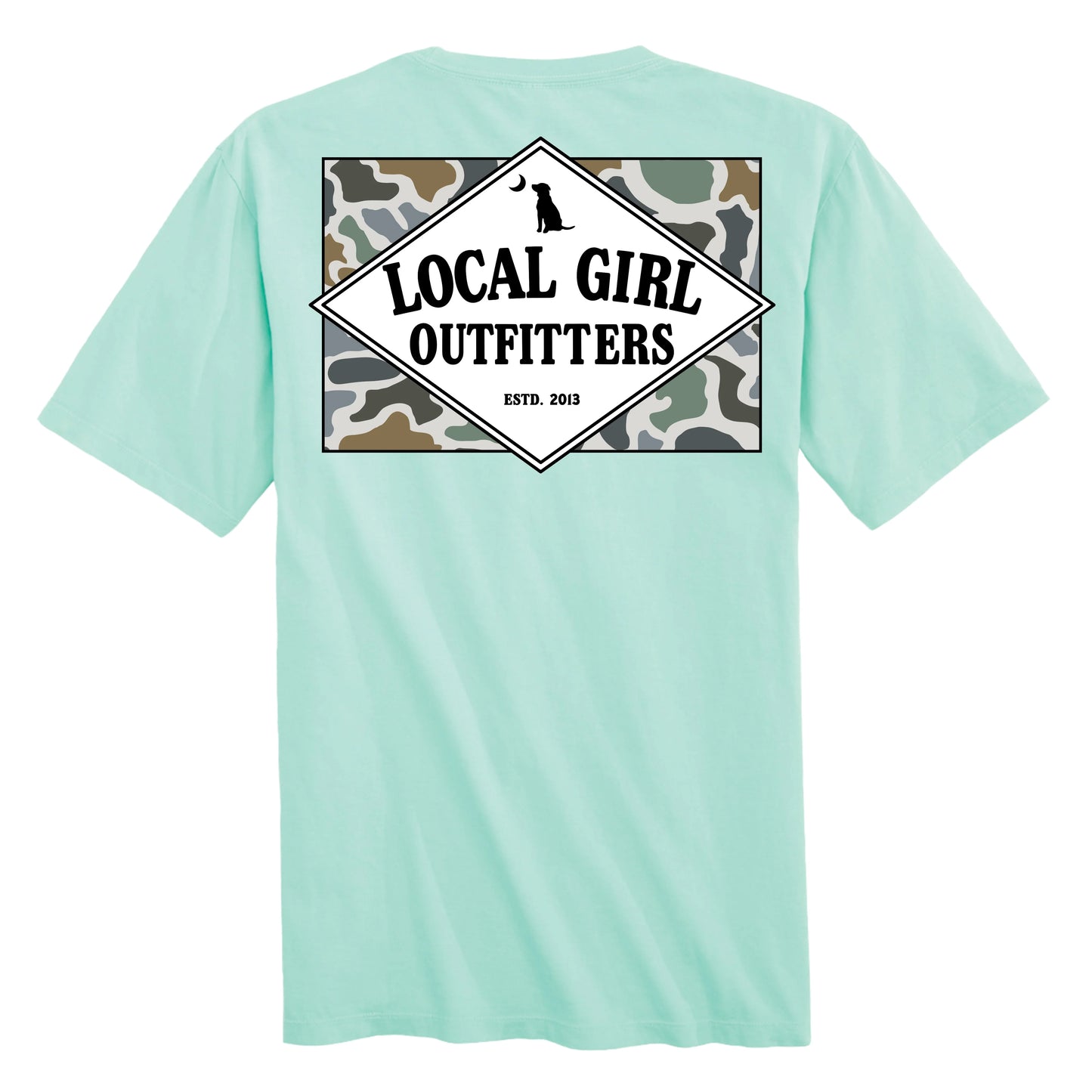 Local Girl Founder's Flag LCF Bluff SS Tee