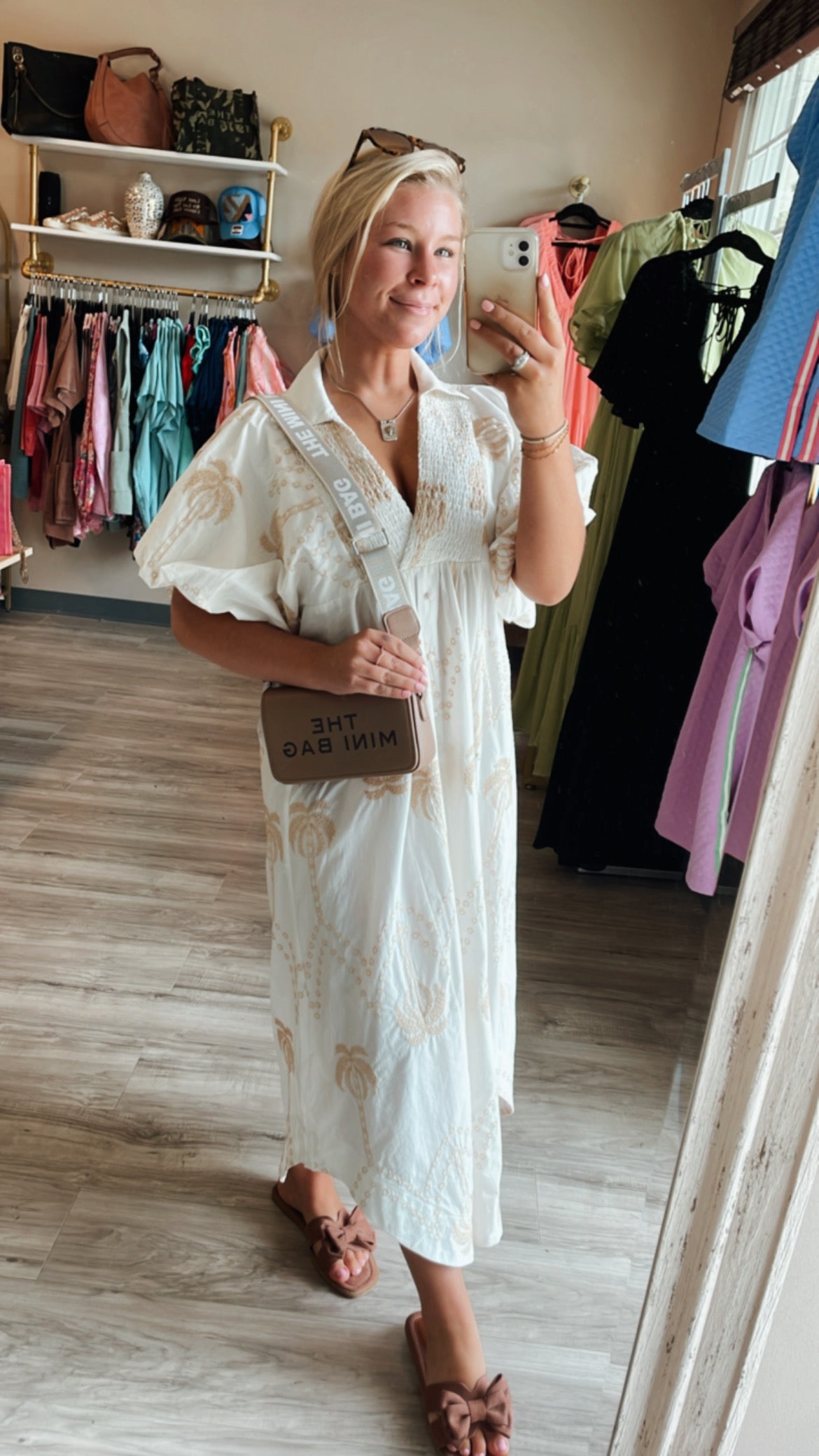 Cancun Embroidered Dress