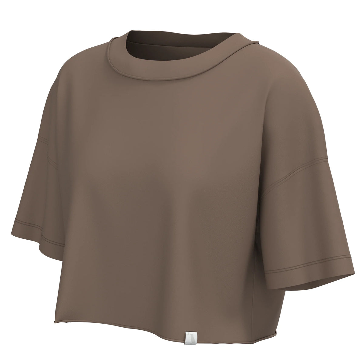 Local Girl Boxy Crop T-Shirt-COCO