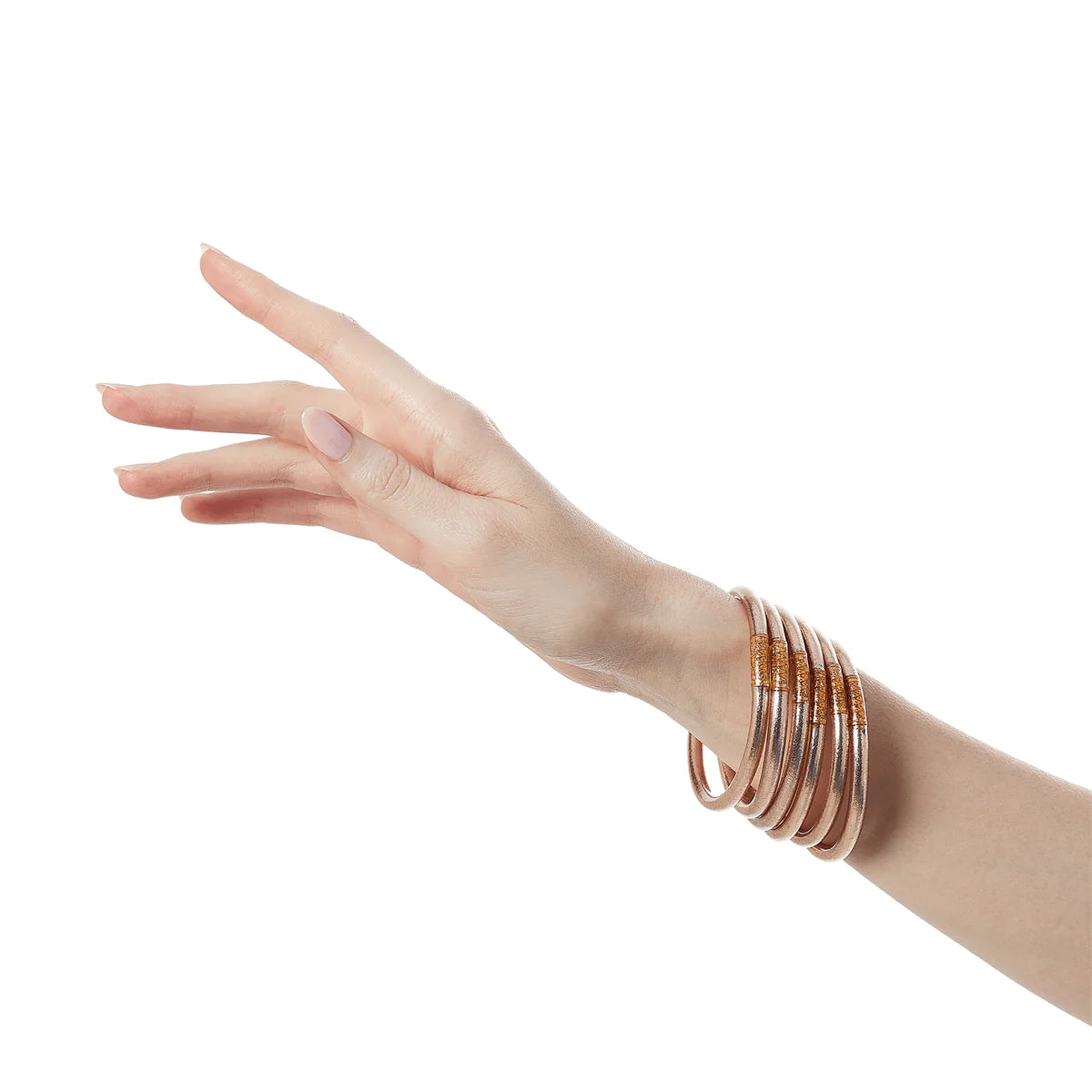 Budha Girl Champagne All Weather Bangles