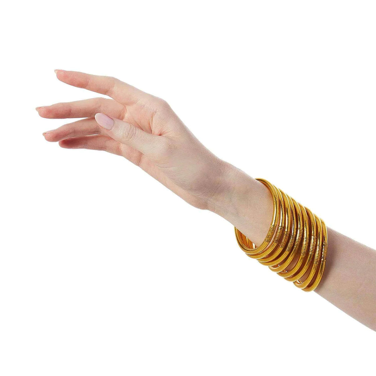 Budha Girl Gold All Weather Bangles