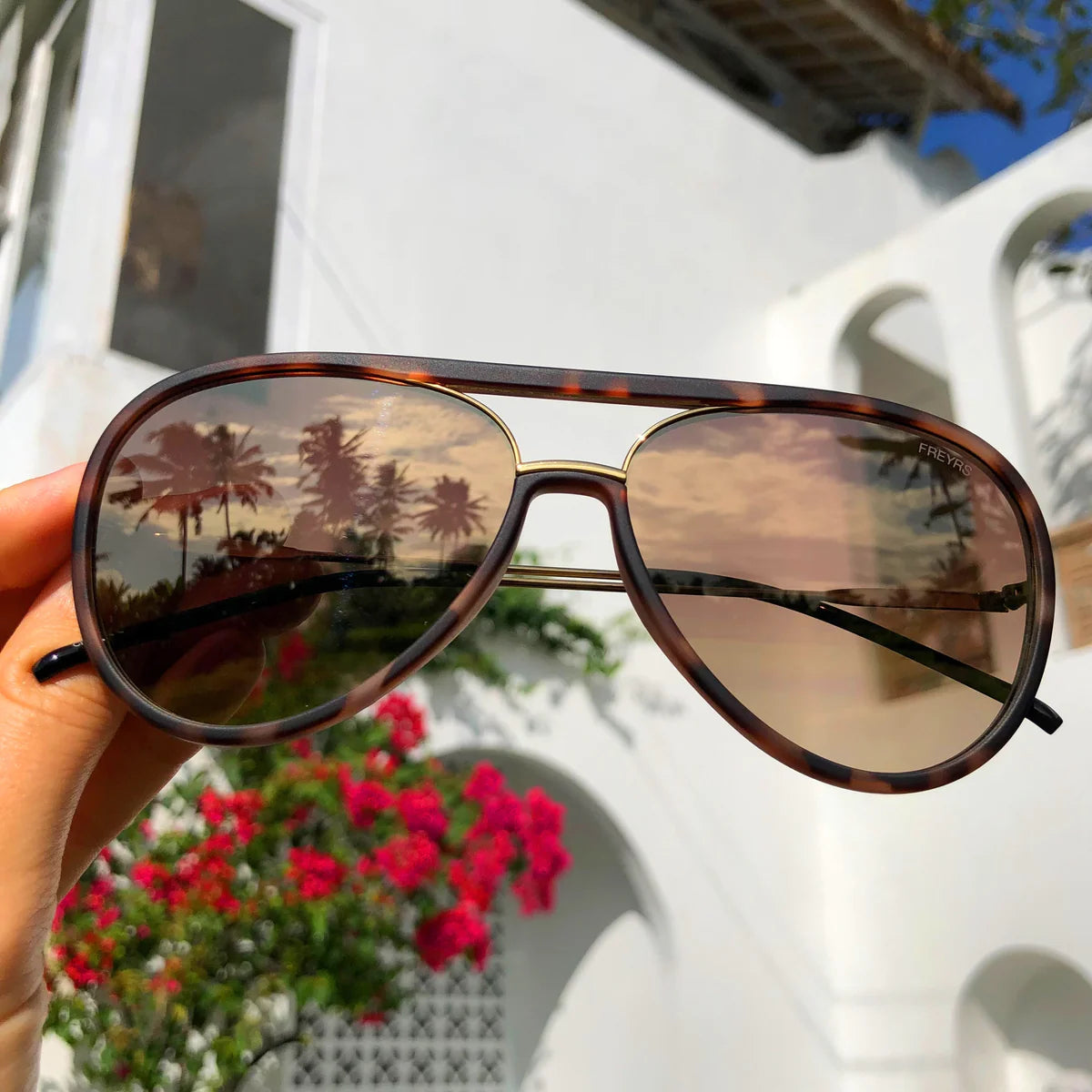 Shay Aviator Sunglasses