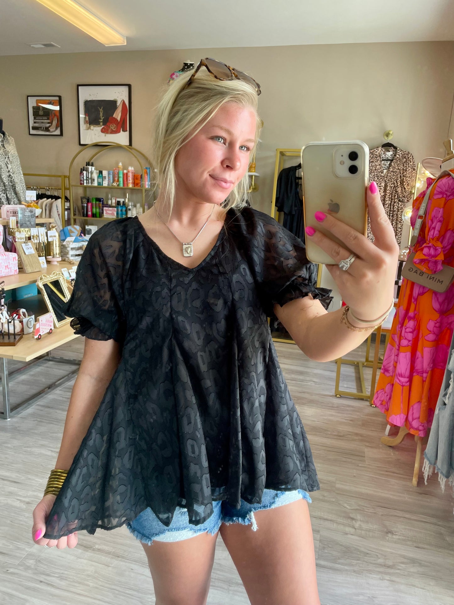 Next In Line Leopard Top