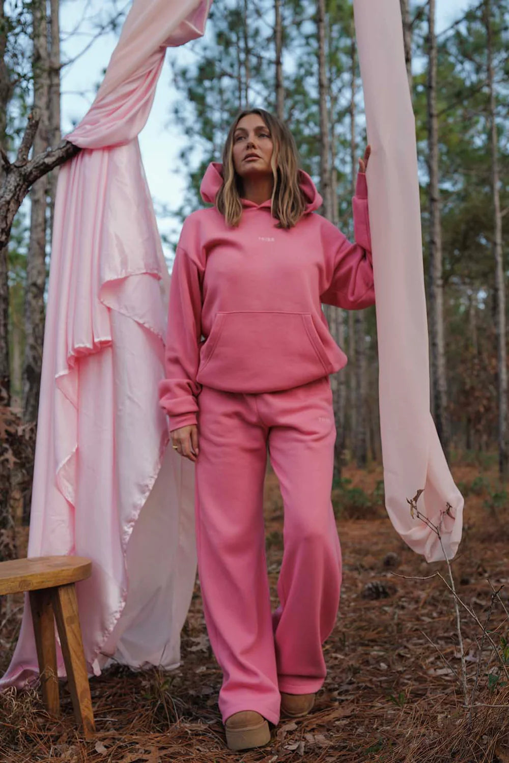 Tribe Kelley Butter Hoodie-Backroad Rose