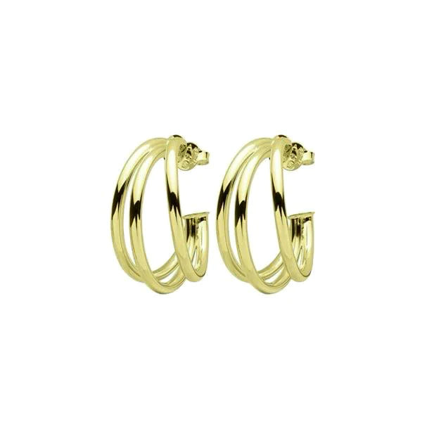 Small Triple Claire Hoop
