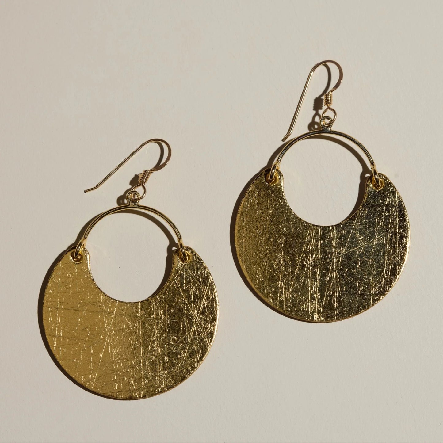Nickel & Suede Vintage Gold Ninas