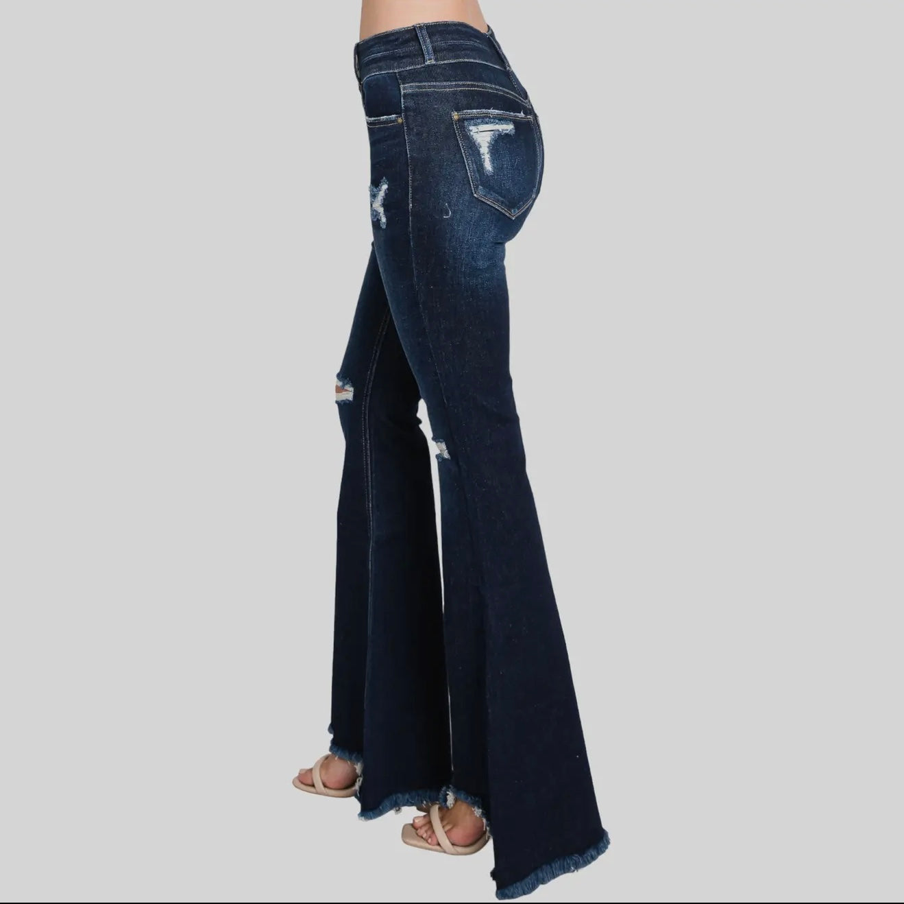 Taylor Flare Jeans - Dark Wash