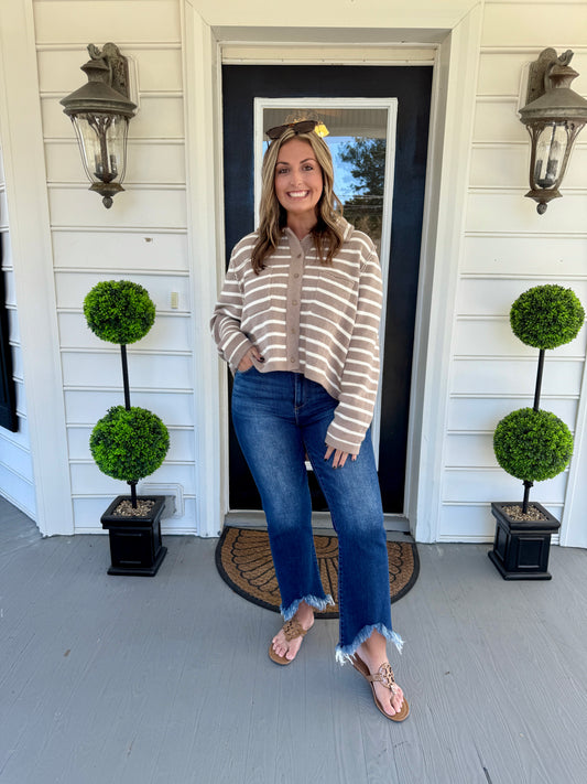 Cafe Stripes Sweater