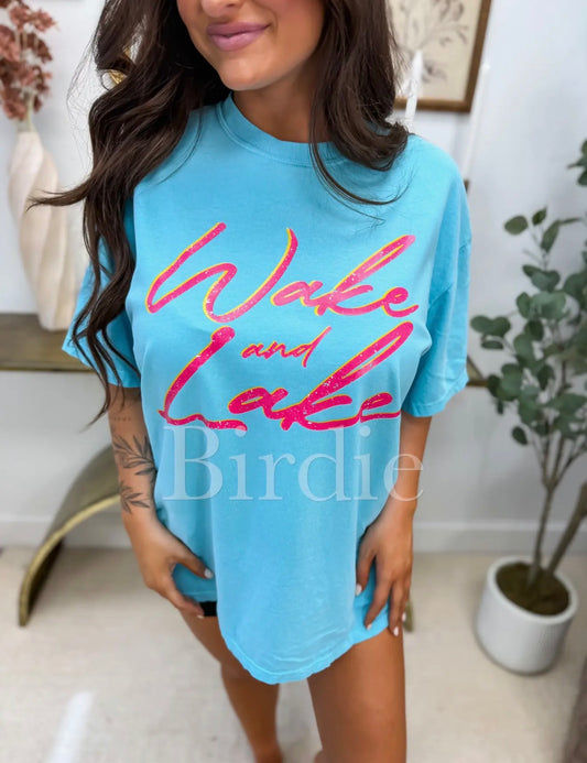 Wake & Lake Graphic Tee