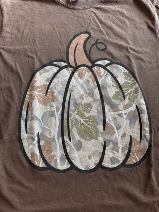 Camo Pumpkin Tee