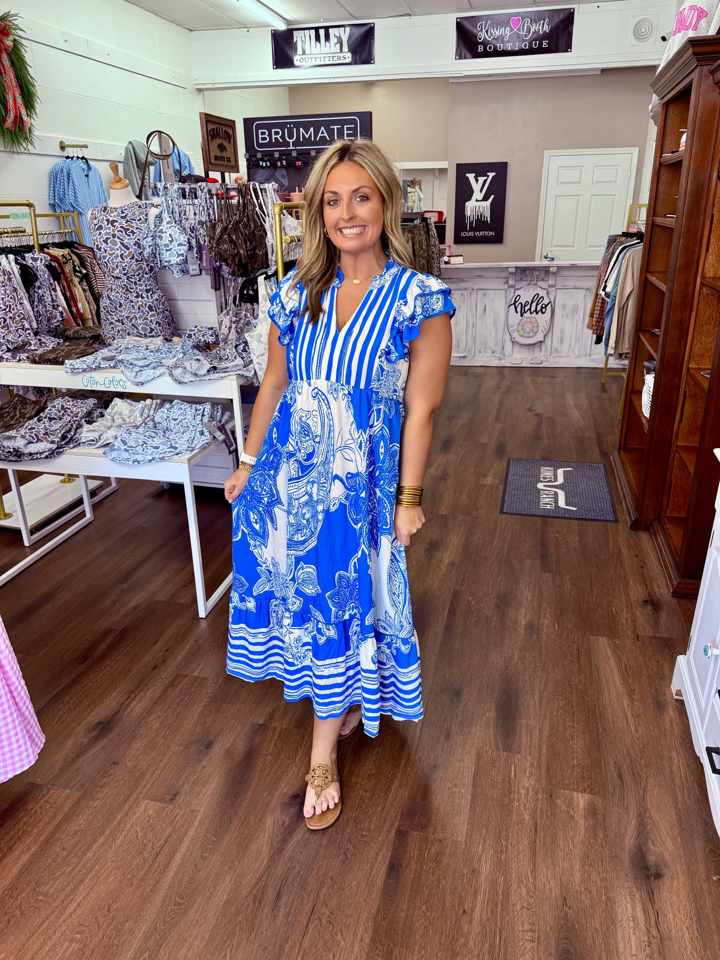 Ocean Breeze Maxi Dress