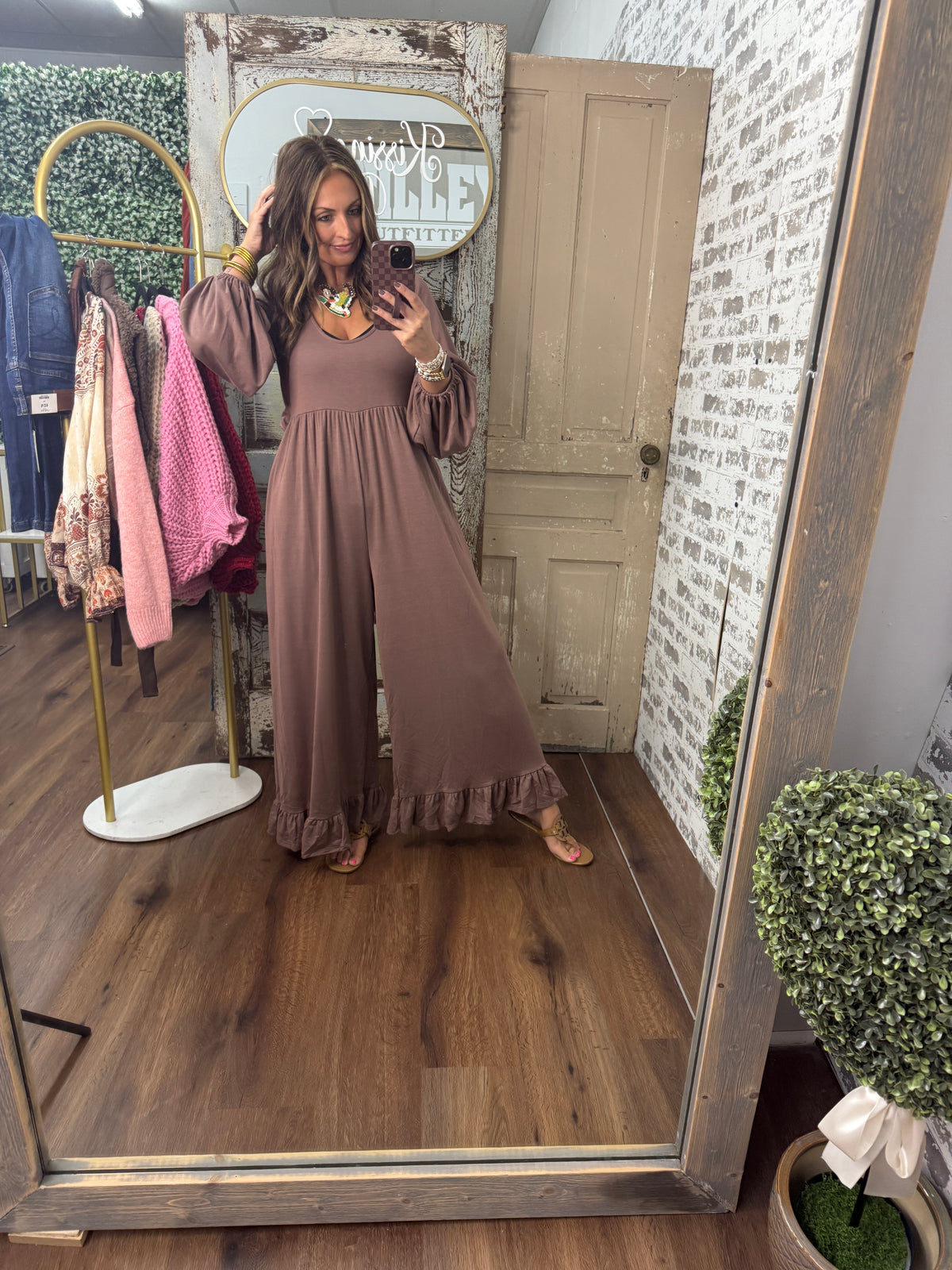 Best Intentions Long Sleeve Jumpsuit