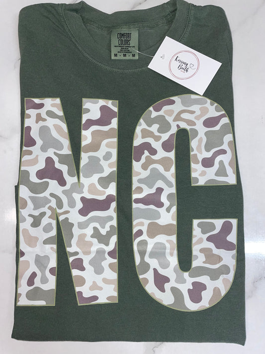 NC Camo Tee
