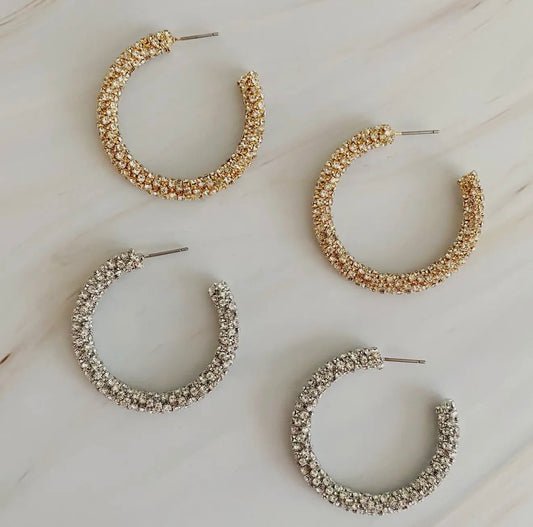 Wrapped in Shine Hoops