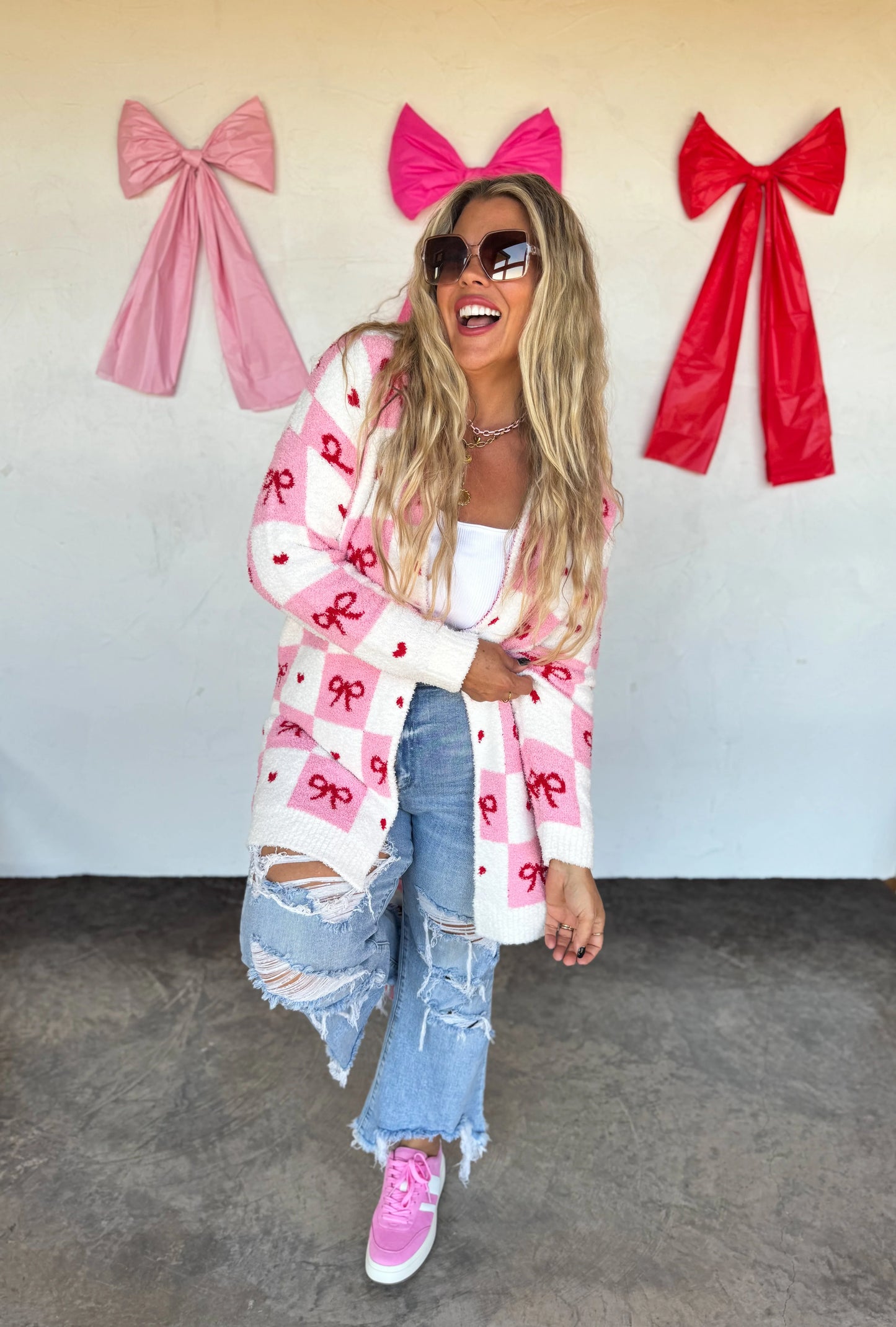 Valentines Cloud Cardigan (One Size)