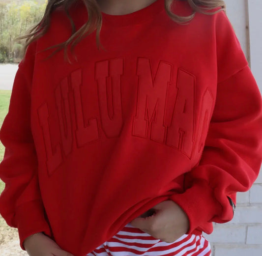 Lulumac Red Sweatshirt