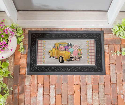 Sassafras Yellow Easter Truck Switch Mat