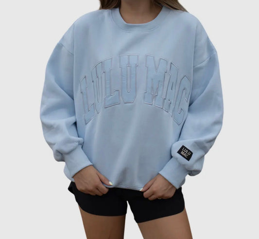 Lulumac Light Blue Sweatshirt