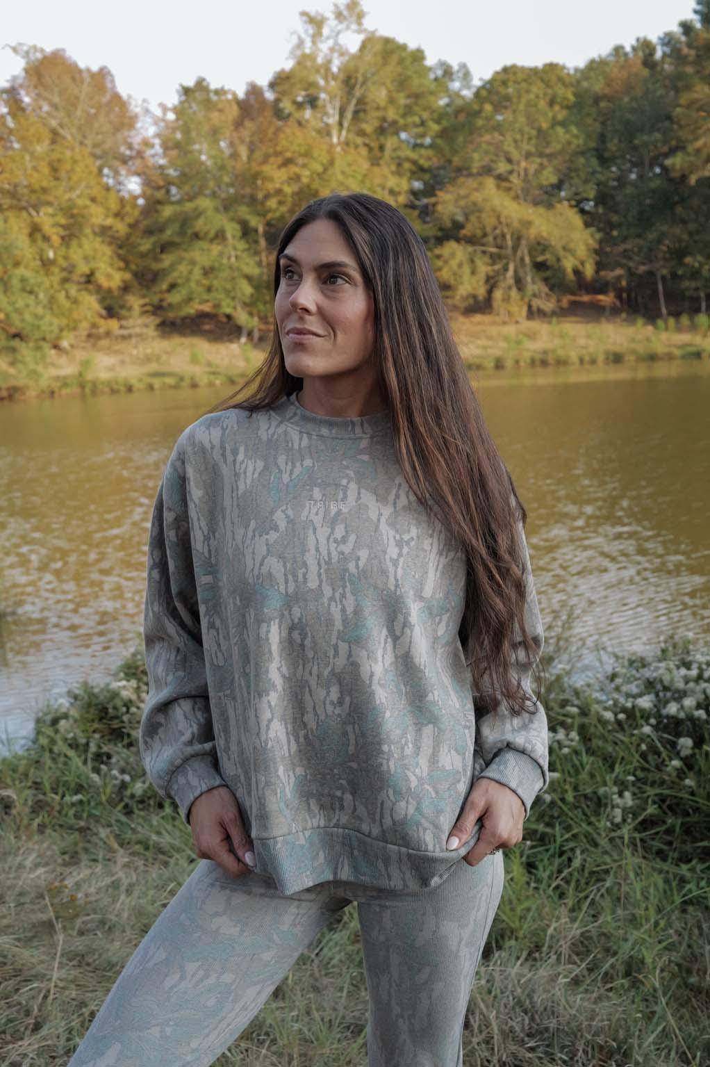 Tribe Kelley Butter Crew - Greenleaf