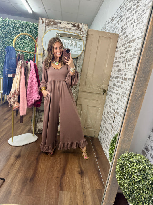 Best Intentions Long Sleeve Jumpsuit