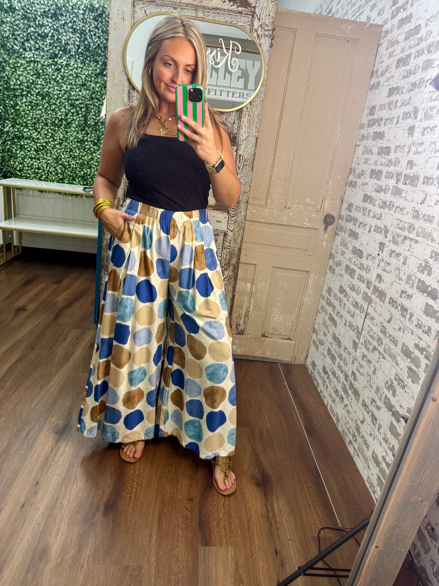 Coastal Dot Pants