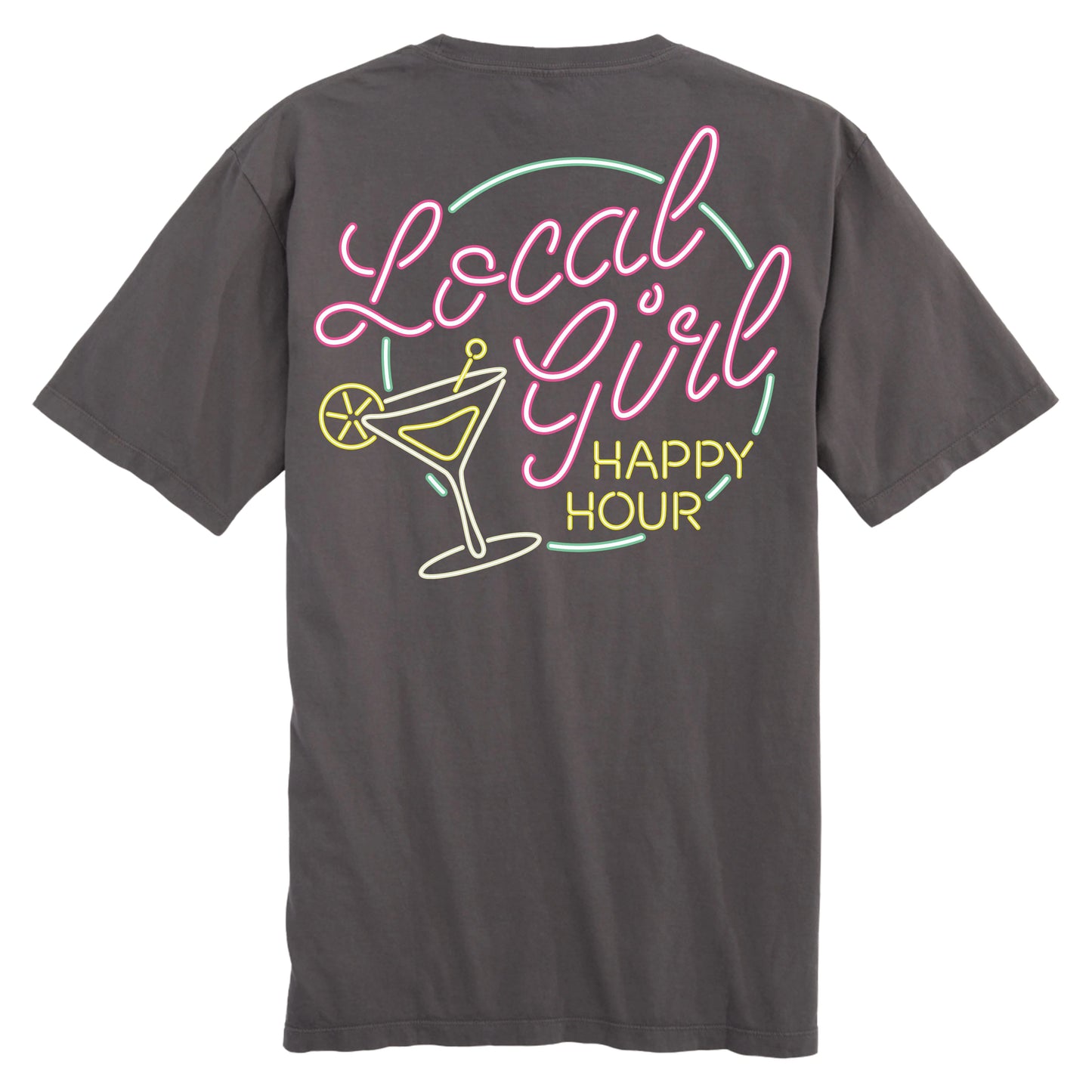 Local Girl Happy Hour SS Tee